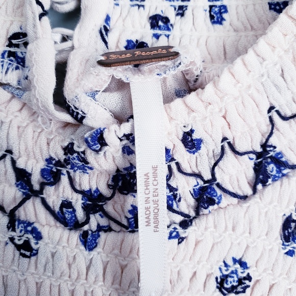 SOLD Free People Flowers In Her Hair Tunic - Picture 7 of 8